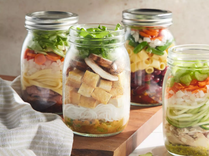 Miso Noodle Soup in a Jar